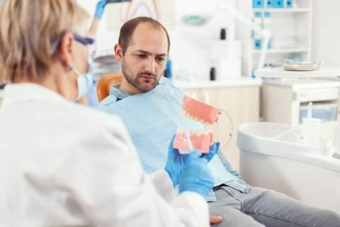 Visi dantys ant 4 ar 6 implantų